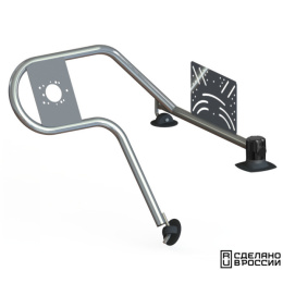 Стойка рулевая с креплением на баллон надувной лодки 32мм быстросъемная (010124T, 10269320)